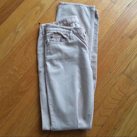 Helmut Lang Size 26 Ultra Soft Beige Corduroy Pant - Picture 3 of 7